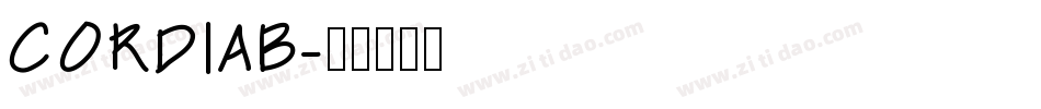 CORDIAB字体转换