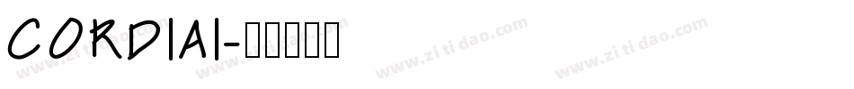 CORDIAI字体转换