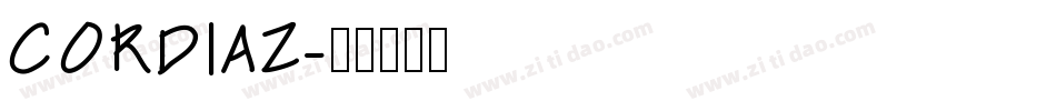 CORDIAZ字体转换