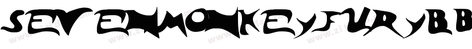 SevenMonkeyFuryBb-Y1j字体转换