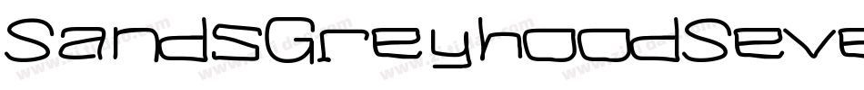 SandsGreyhoodSeven-D4W0字体转换