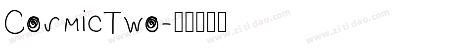 CosmicTwo字体转换