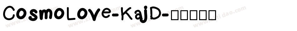 CosmoLove-KajD字体转换