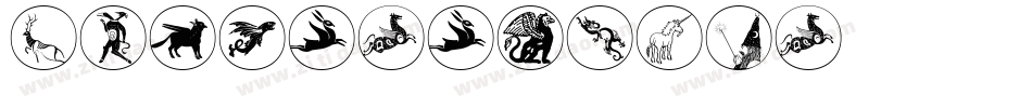 Mythological字体转换