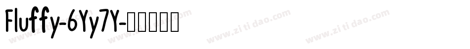 Fluffy-6Yy7Y字体转换