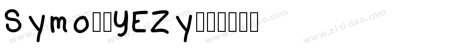 Symo-9YEZy字体转换
