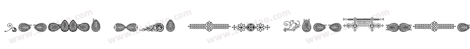 Unpublished-Ornaments字体转换