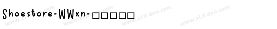 Shoestore-WWxn字体转换