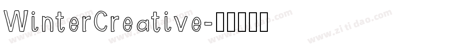 WinterCreative字体转换
