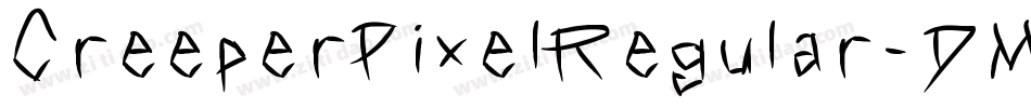 CreeperPixelRegular-DMYx字体转换