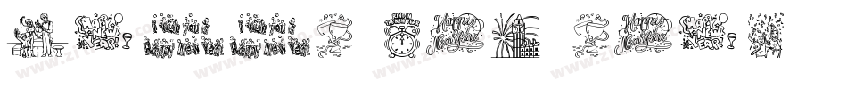 Happy_New_Year字体转换