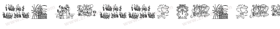 PW-Happy-New-Year字体转换