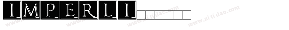IMPERLI字体转换