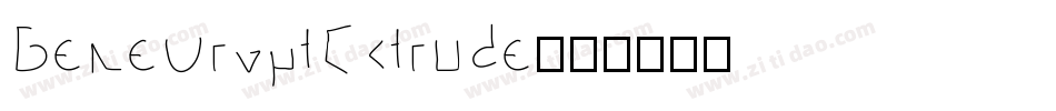 BeneCryptExtrude字体转换