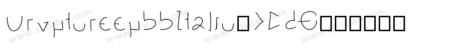 CryptcreepbbItalic-XDdG字体转换