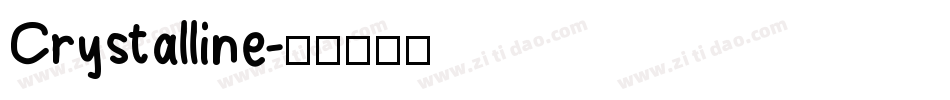 Crystalline字体转换