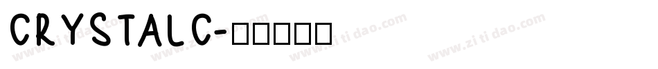 CRYSTALC字体转换