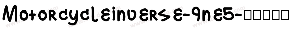 MotorcycleInverse-9ne5字体转换