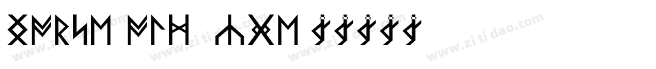 NorseBold-2Kge字体转换