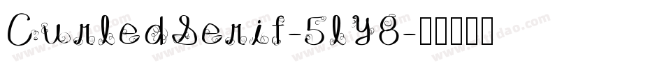 CurledSerif-5lY8字体转换