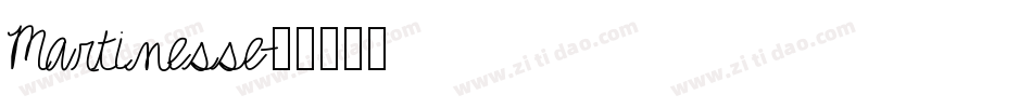 Martinesse字体转换