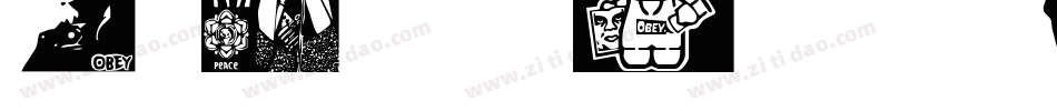 DryTransferHelveticaMedium-Caps-2字体转换