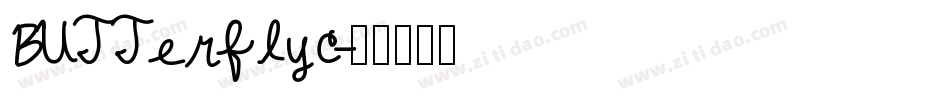 BUTTerflyc字体转换