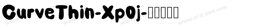 CurveThin-Xp0j字体转换