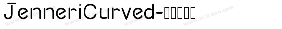 JenneriCurved字体转换