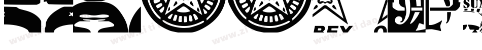 Geooblique-wjz8字体转换