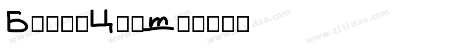 BandyCyr字体转换