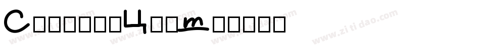 StencilCyr字体转换