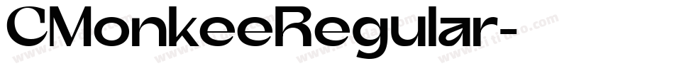 CMonkeeRegular字体转换