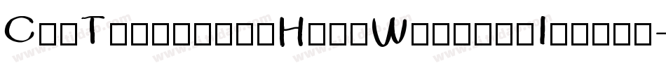 CruTodsapornHandWrittenItalic-zAZ3字体转换