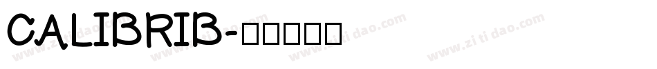 CALIBRIB字体转换