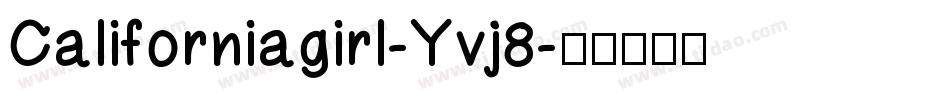 Californiagirl-Yvj8字体转换
