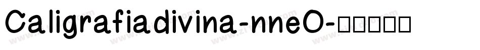 Caligrafiadivina-nneO字体转换