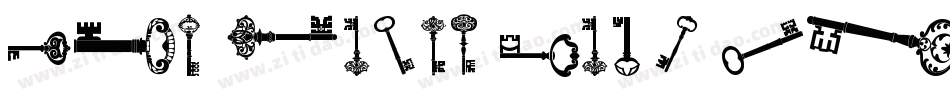 Old-Retro-Keys-TFB字体转换