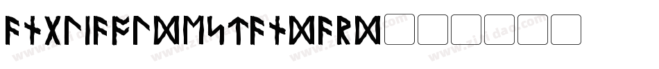 AngliaOldeStandard字体转换