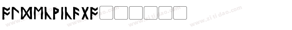 OldeChicago字体转换