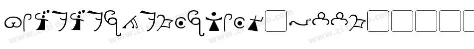 OldeDethekItalic-J44K字体转换