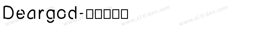Deargod字体转换