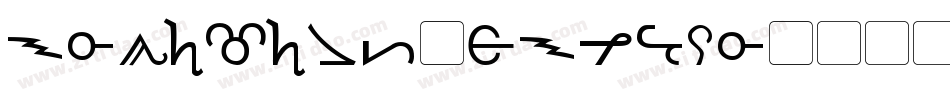 OldeWest-Normal字体转换