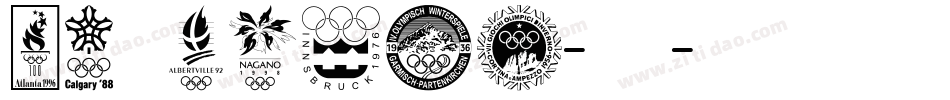 Olympiad-XXX字体转换
