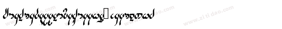 DinRundschriftMittelKontur-peOO字体转换