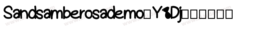 Sandsamberosademo-Y8Dj字体转换