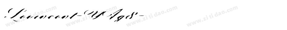 Levincent-YAg8字体转换