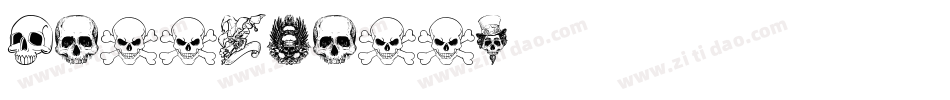BullSkulls字体转换