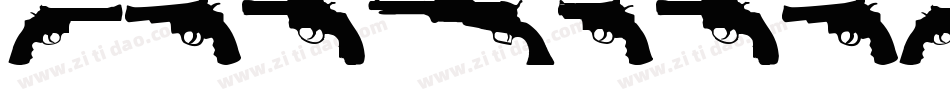 RevolverGun-BAeB字体转换