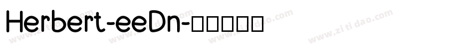 Herbert-eeDn字体转换